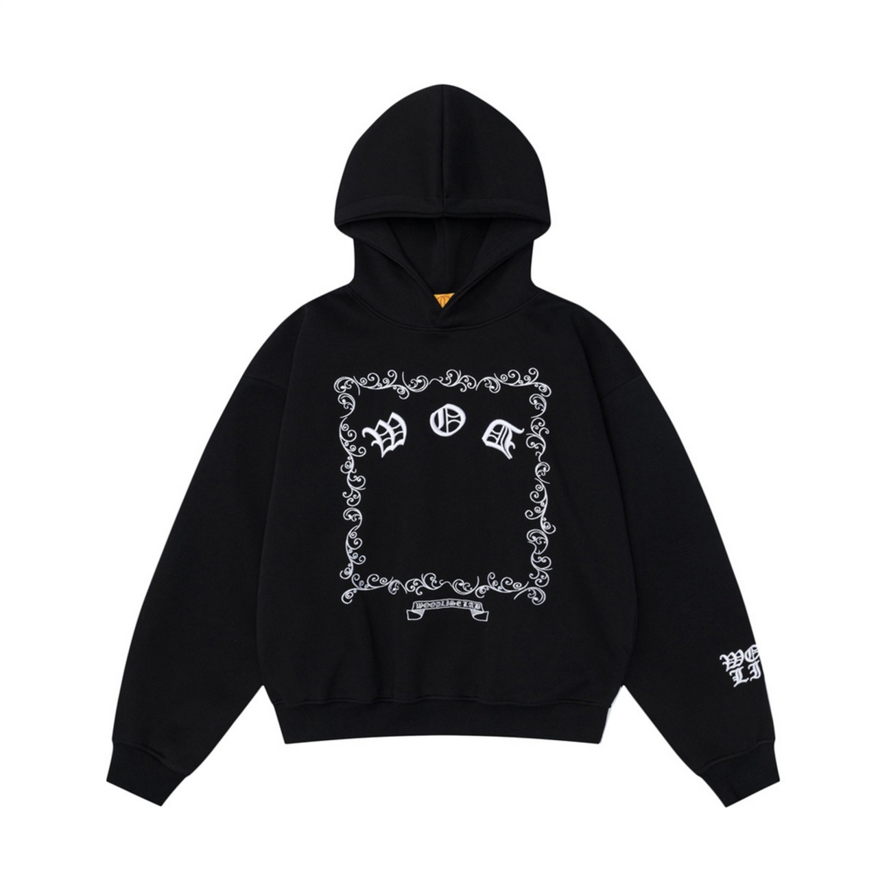 ストリート 刺繍 パーカー T1976