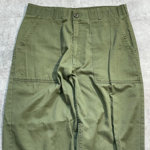 80s アメリカ軍 実物 OG-507 ベイカーパンツ 34/29 詳細写真3