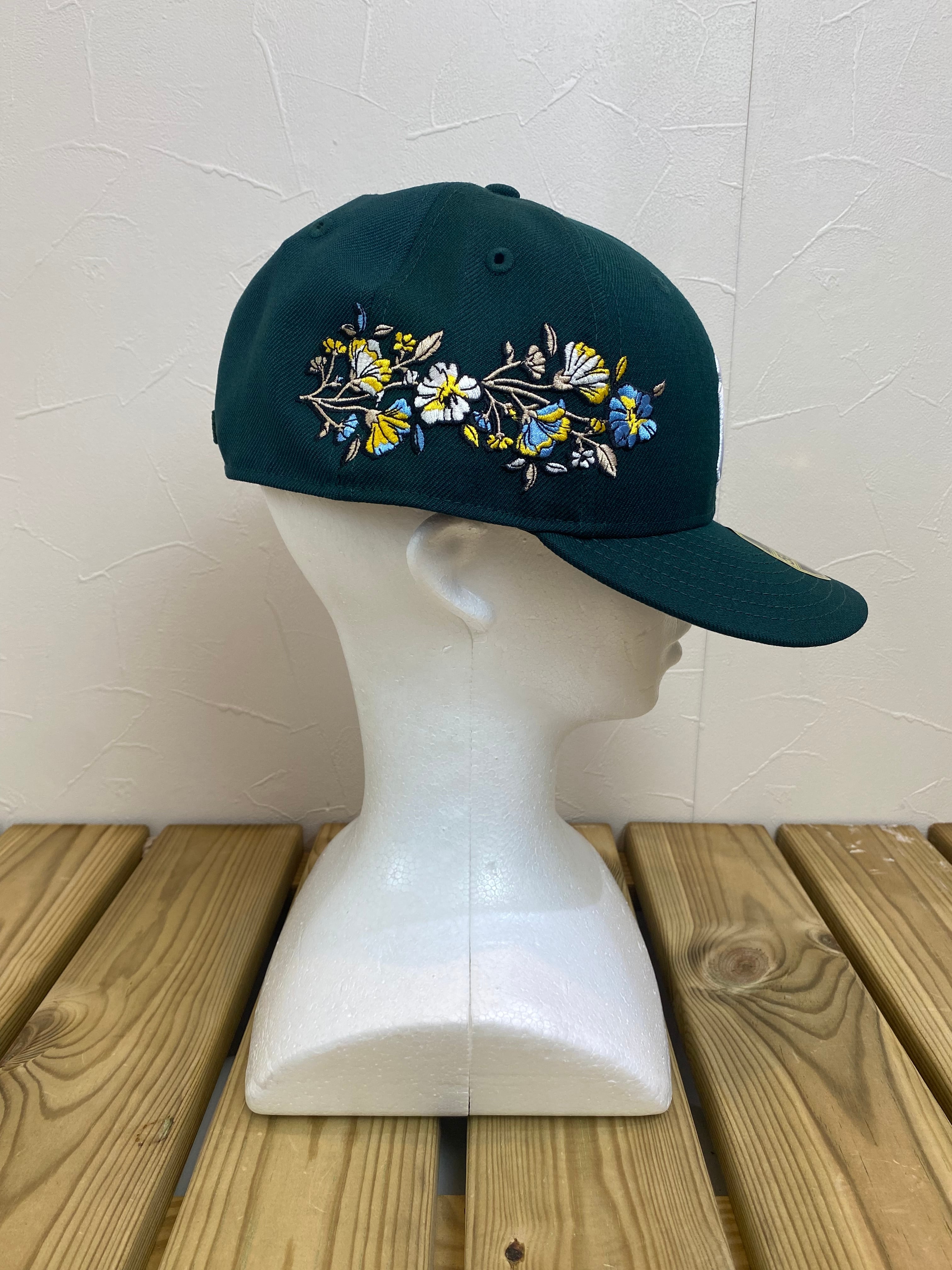 【7 3/8】Kith & New Era Yankees Floral  緑