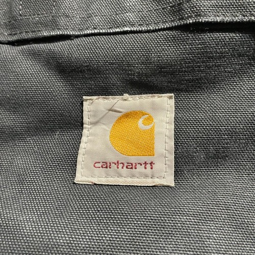 90s USA製 carhartt ブラック トラディショナルジャケット 詳細写真2