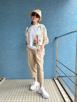 衣笠泰介コラボシャツテールTee　AT-PO663
