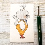 坊ちゃん黒ねこの子*ドローイング