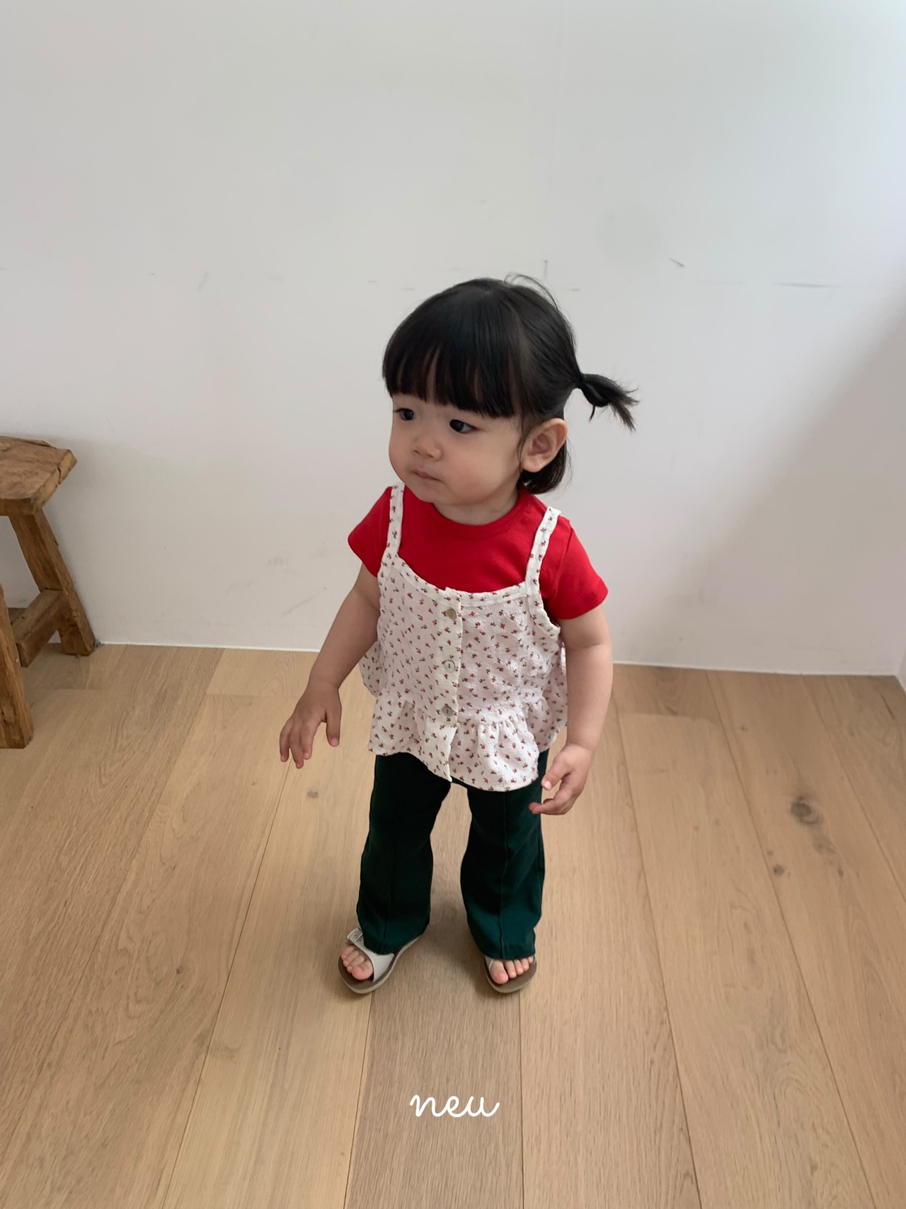【取寄/韓国直送】Neu 26/SM シュシュビスチェ|夏服|韓国子供服