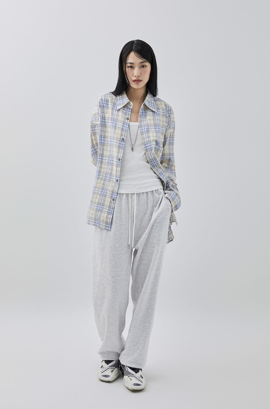 MIMTHEWARDROBE シャツ　TXT スビン 着用 ☆TXT スビン 着用！！【MIM THE WARDROBE】vintage washed