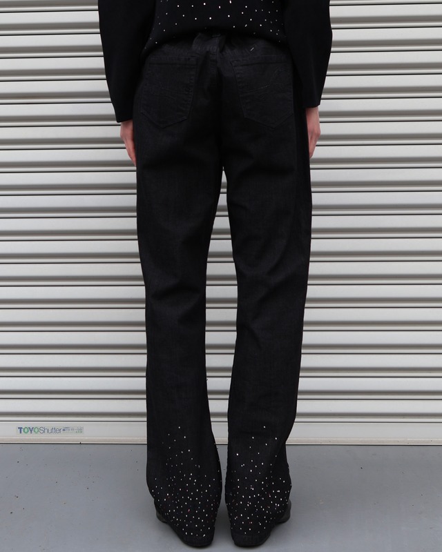 GALAXY wide straight denim