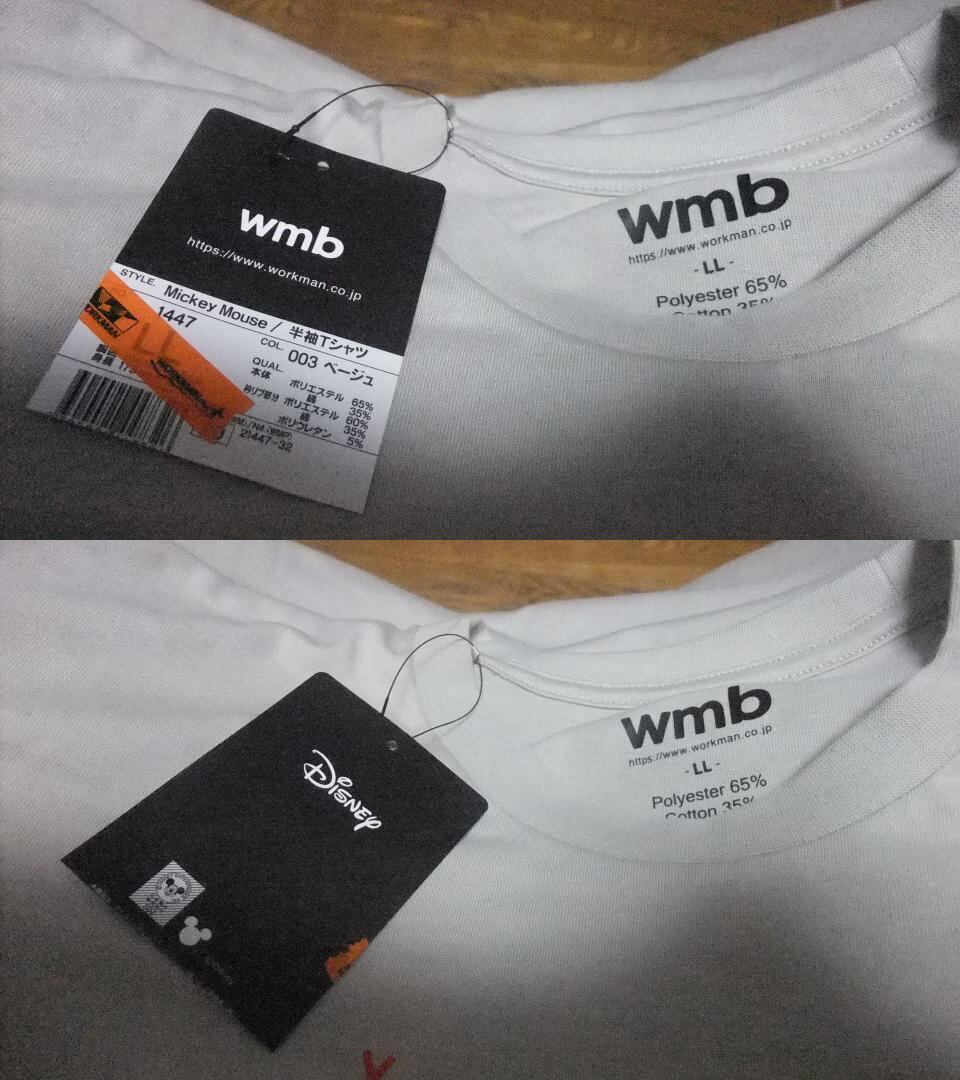 コラボ キャンプ Tシャツ XL 新品 ディズニー ミッキー