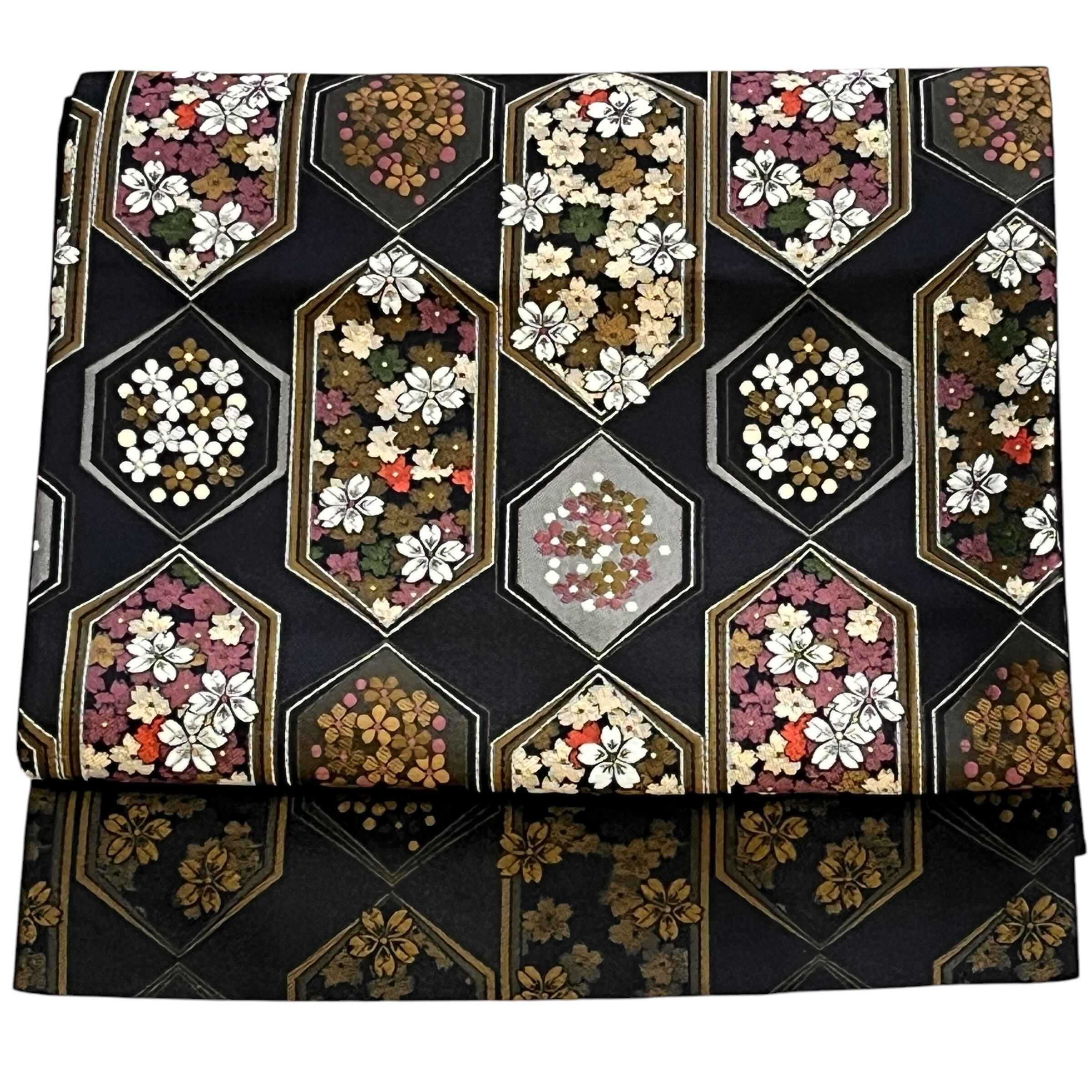 O-515塩瀬名古屋帯 | リサイクル着物と着物ジャケットLa遇 Used Kimono