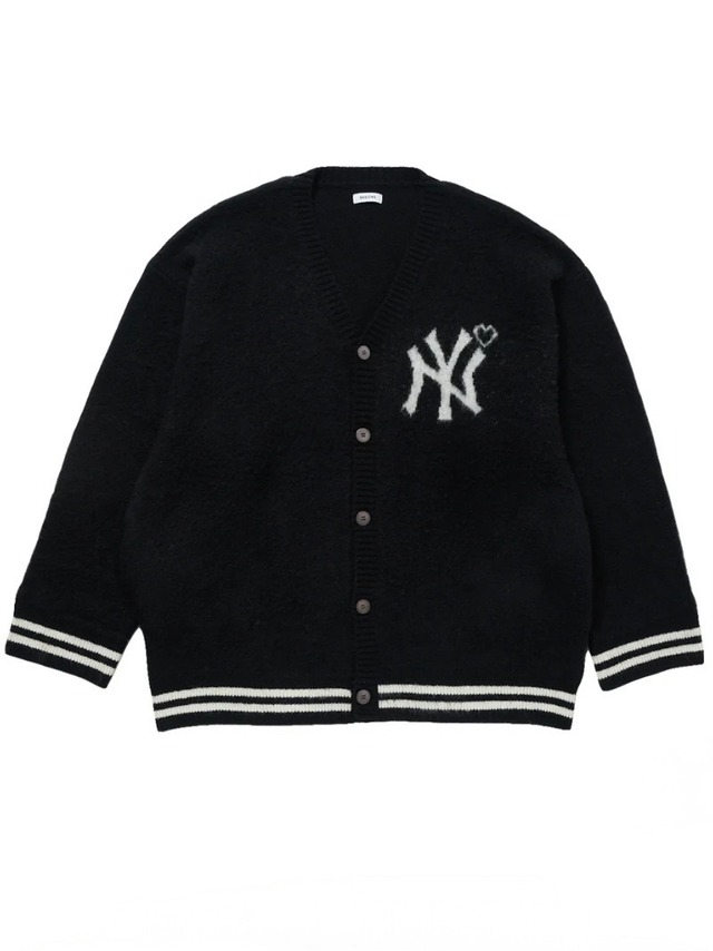 【26AW | WOMEN】BASICKS ベイシックス / トップス / YANKEES LOGO KNIT CARDIGAN  B-YKKN01