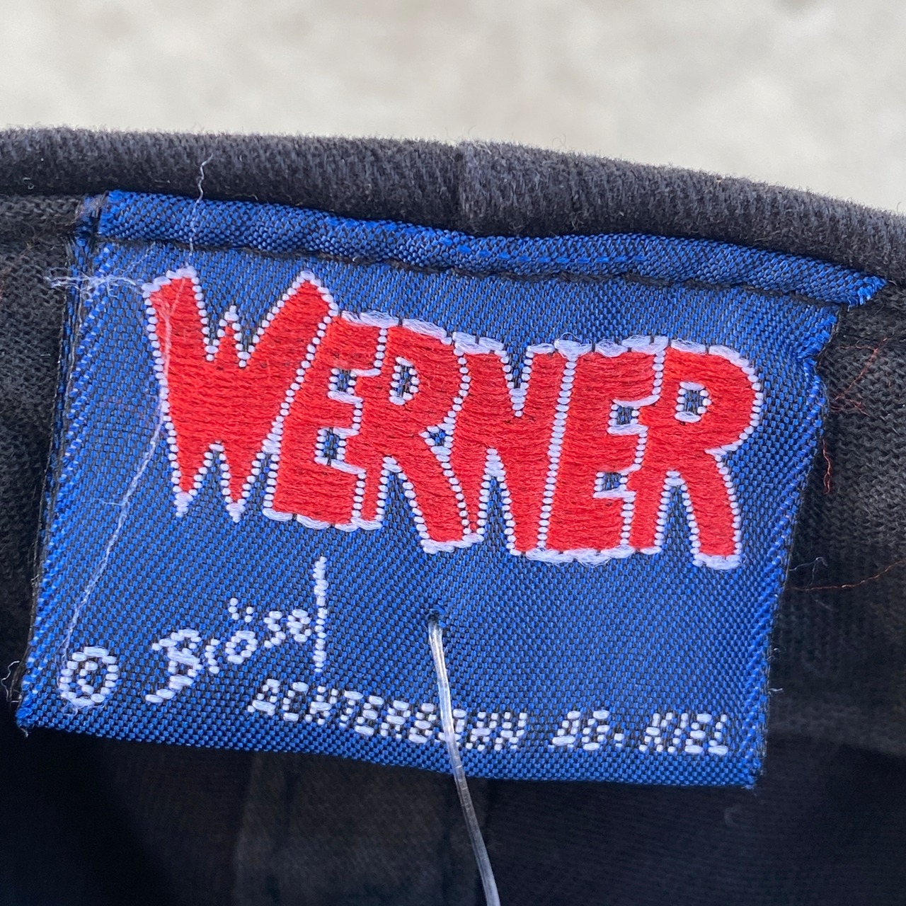 90’s WERNER COMIC CAP - BLACK