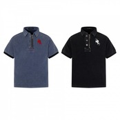 VINTAGE ストリート ハーフジッパー Tシャツ T2069