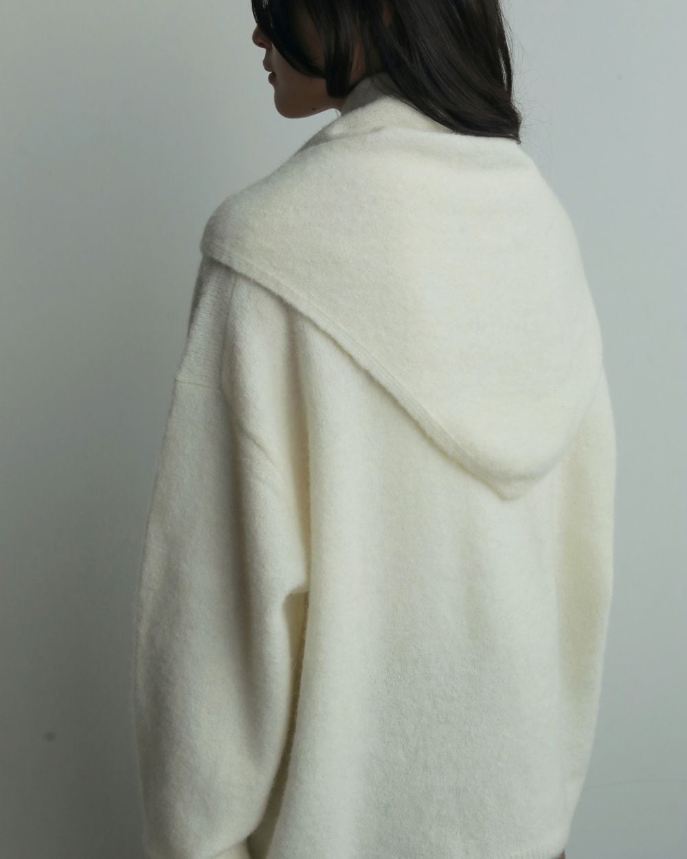 anuke(アンヌーク) Layered Scarf Knit | サウスオレンジ｜メンズ