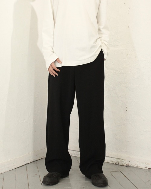 2003'y EMPORIO ARMANI Diagonal-Ridge Straight Slacks ITALY製