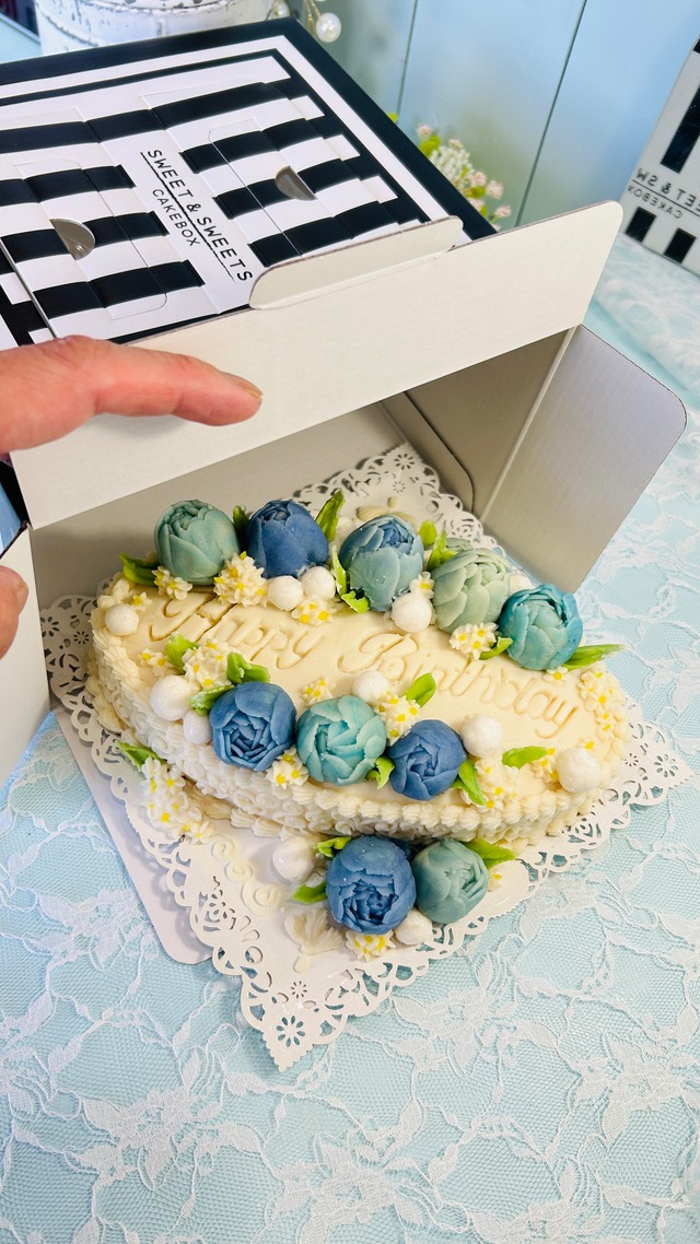 チューリップフラワーケーキ