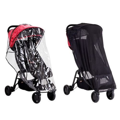 Mountain Buggy nano all weather covers set　ナノ　ストームカバー＆メッシュサンカバー