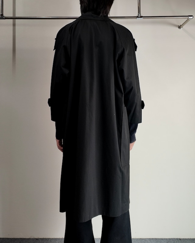 【90s BALENCIAGA】golden button trench coat