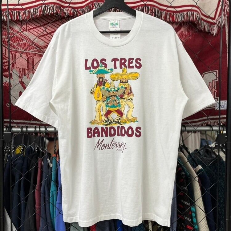 ビンテージ 70s トップス メキシカン 花柄 刺繍 Tシャツ