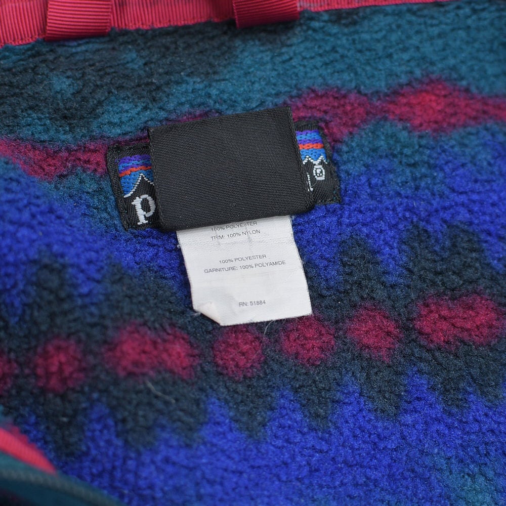 Kids 90s アメリカ製 patagonia パタゴニア F3 サカジャウィア柄