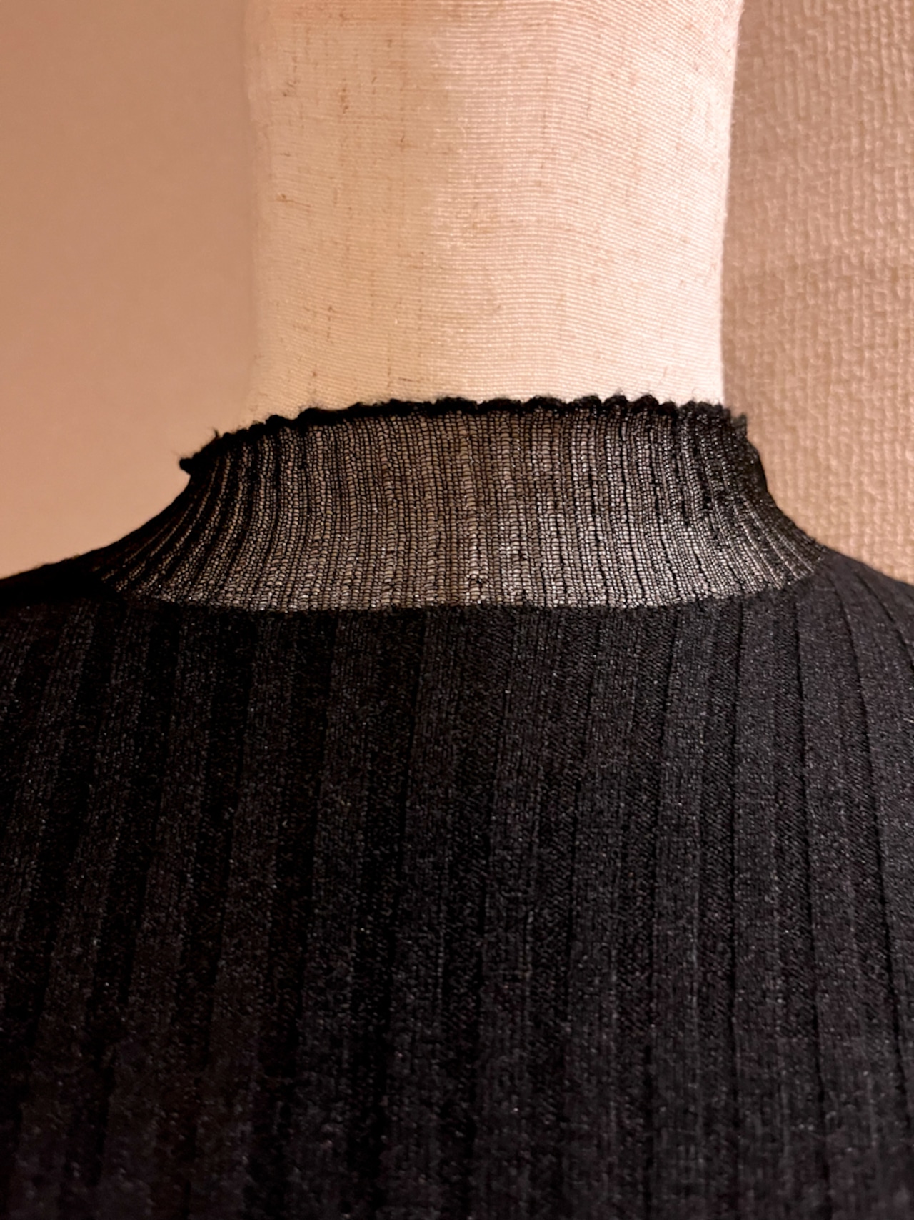 デコレーションストーンリボンニット LK1437