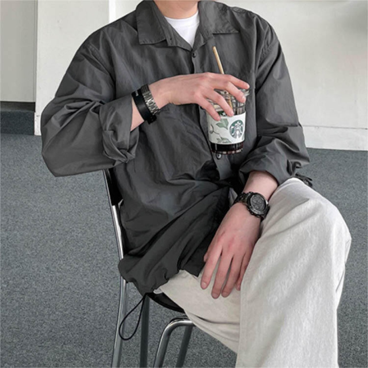 カジュアルシャツジャケット　MT0080102