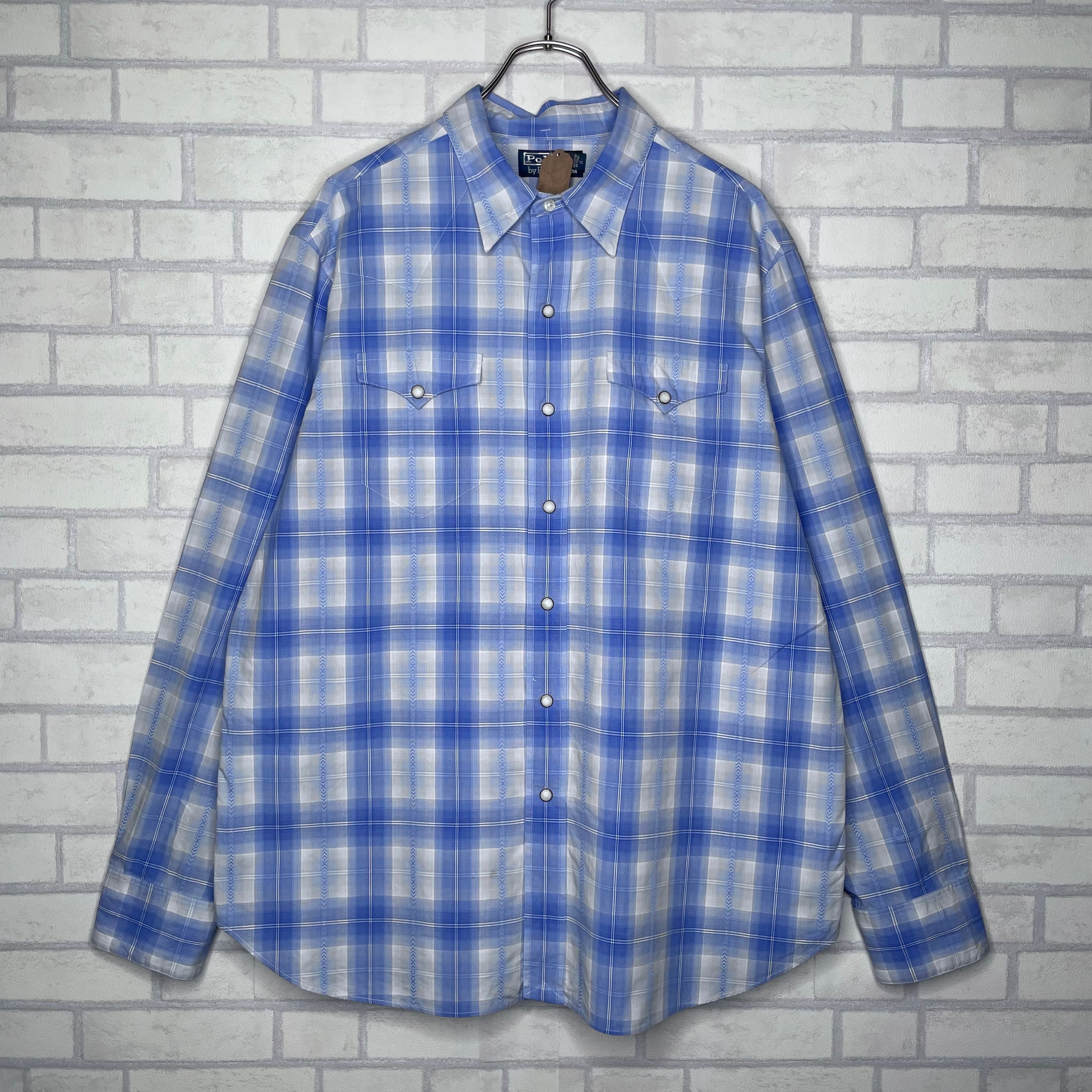 Polo By Ralph Lauren 長袖シャツ XL チェック柄 | 古着屋OLDGREEN