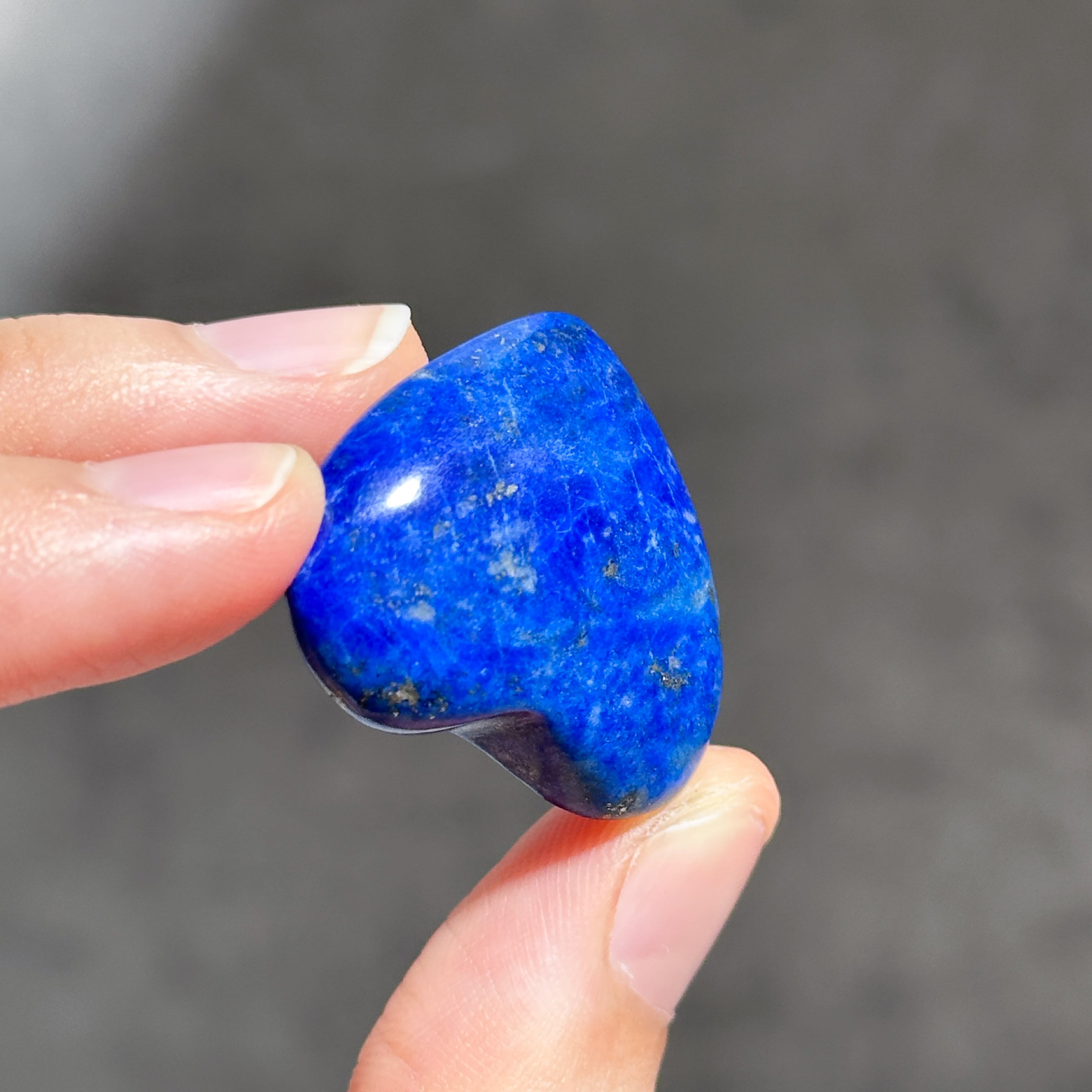 ラピスラズリ ハート型54♡ Lapis Lazuli ♡天然石・鉱物