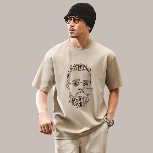 タイポグラフィ・ポートレートTEE A2266