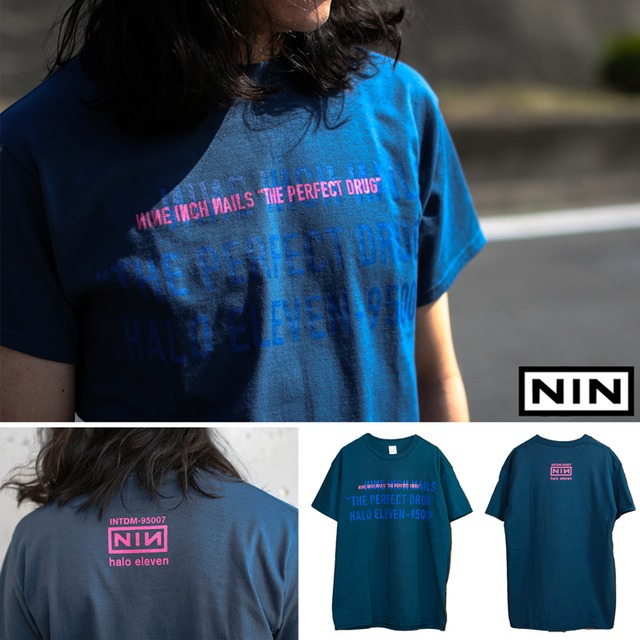 NINE INCH NAILS 「THE PERFECT DRUG 」「ナインインチネイルズ」 「ザ パーフェクトドラッグ」バンド Tシャツ 【The clone】nin-sstee-tpd