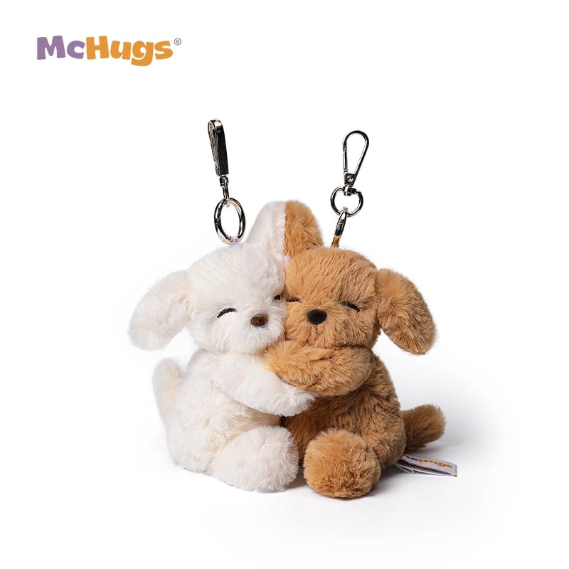 McHugs Snuggle Dog Charm ぬいぐるみ 犬 マックハグス MC600111 | 紅玉堂