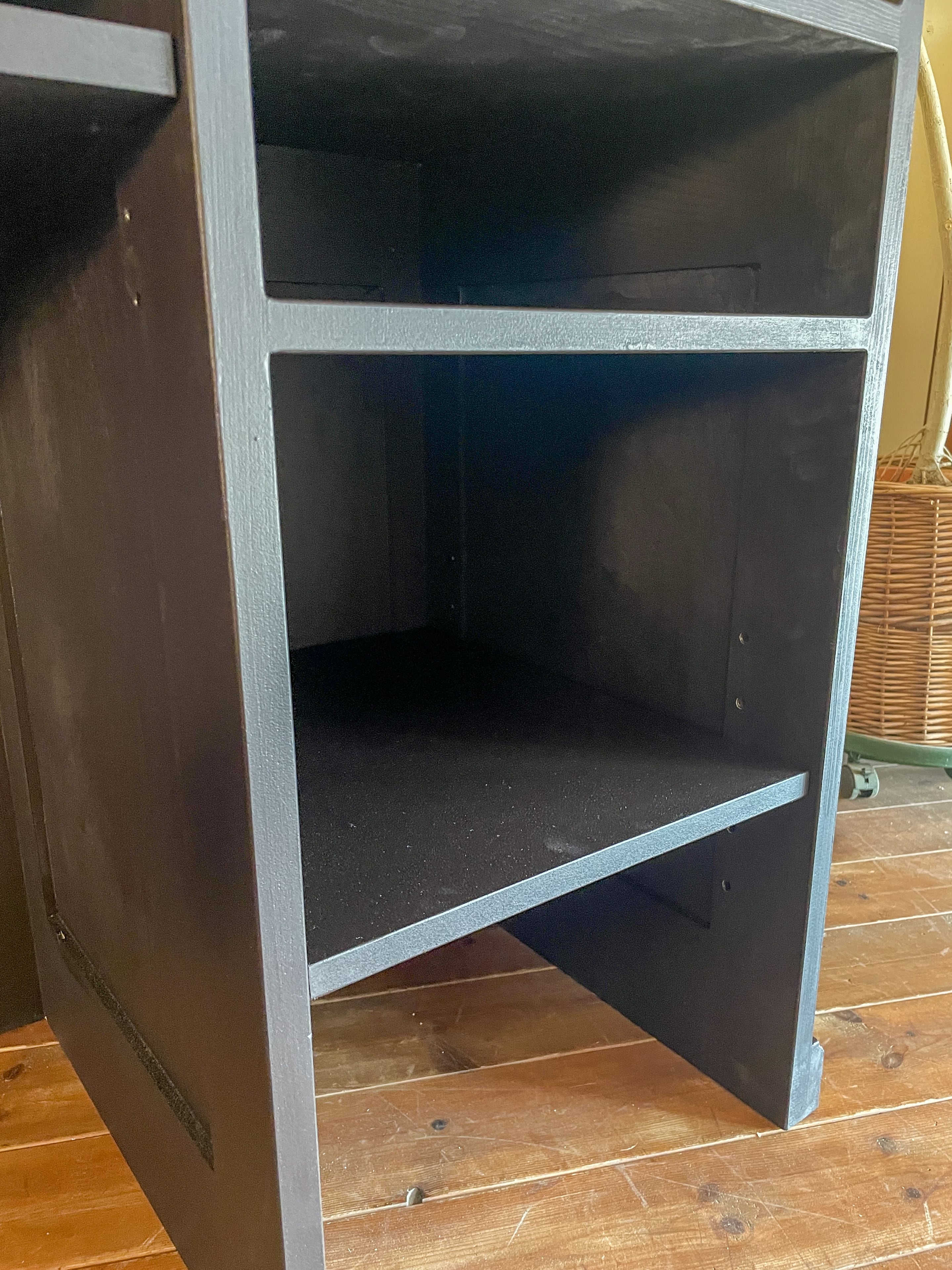 豪華な装飾アンティーク調カウンターテーブル120 （ダークブラウン