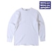 WALLA WALLA SPORT ワラワラスポーツ US MADE THERMAL CREW アメリカ製 サーマル クルーネック 長袖 コットン メンズ WHITE