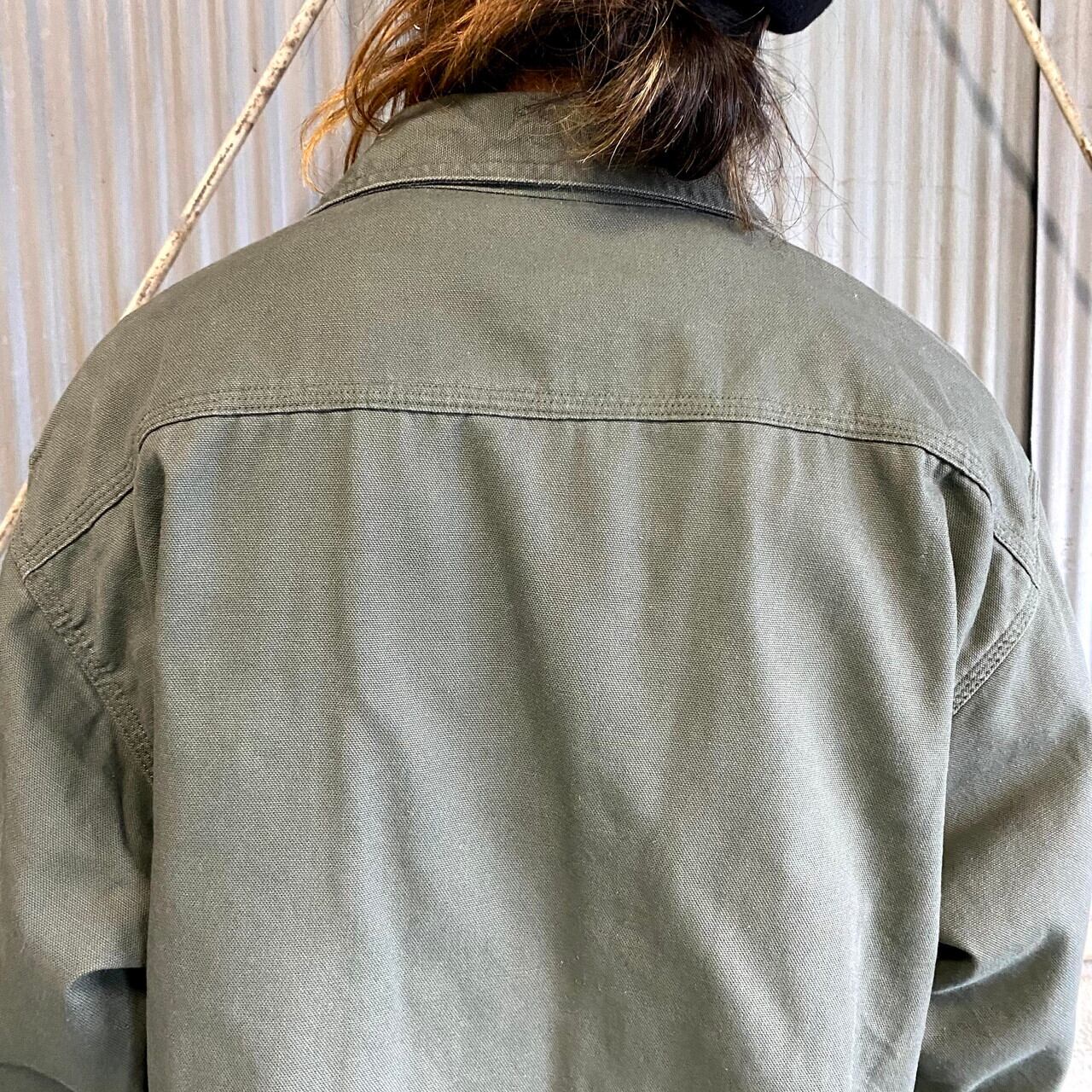 Carhartt カーハート ダック地 チェックネルライナー ワークシャツ