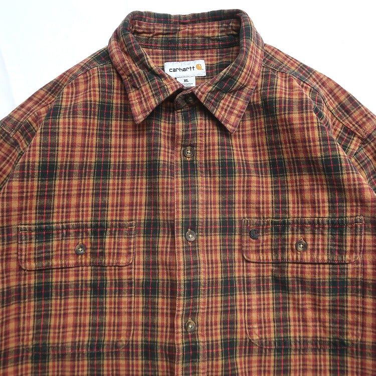 90sヴィンテージ CARHARTT フランネル ライナー付き ネルシャツ 廃盤 90sヴィンテージ CARHARTT フランネル ライナー付き ネルシャツ 廃盤