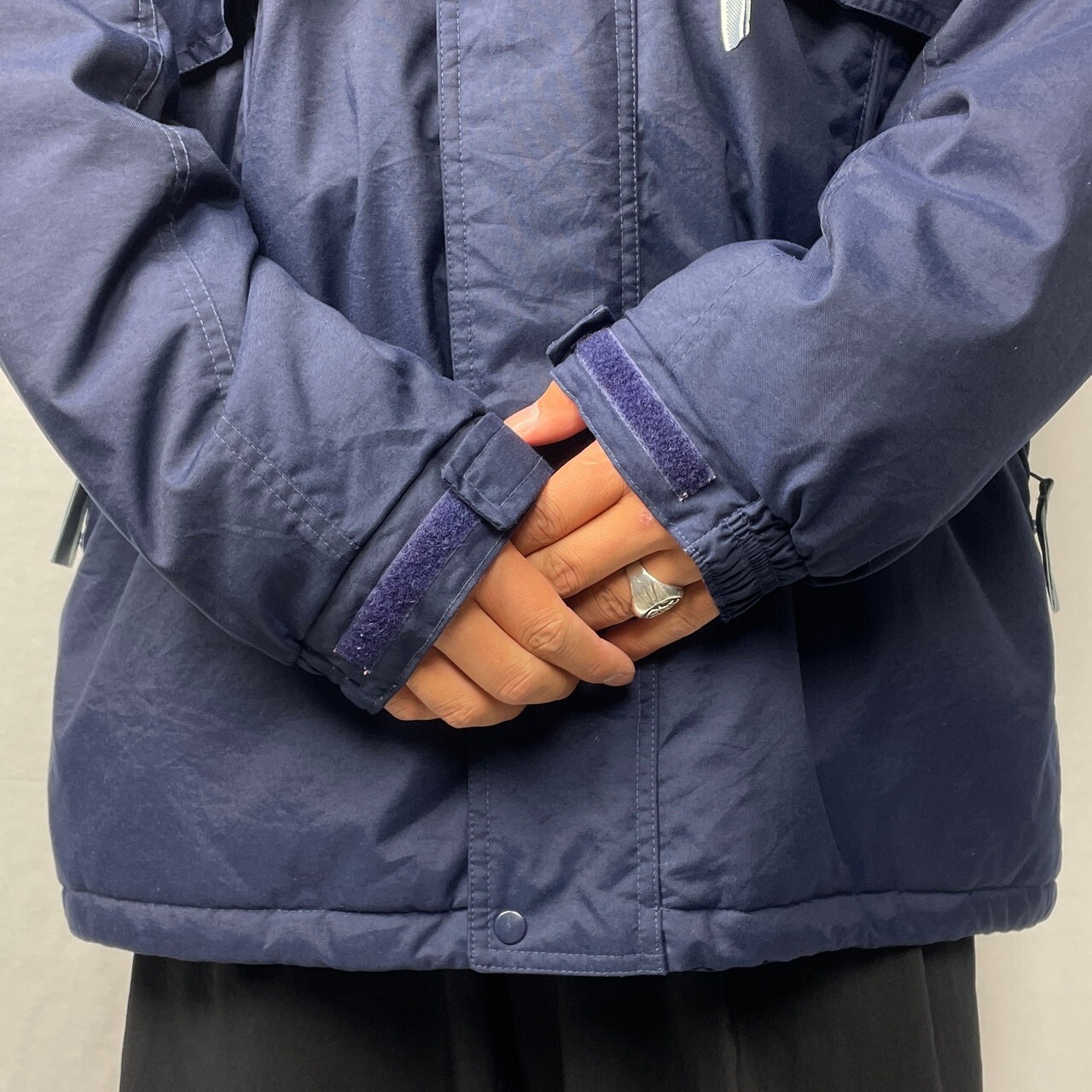 90年代 NIKE ナイキ テックナイロンジャケット メンズXL相当 古着 90s 