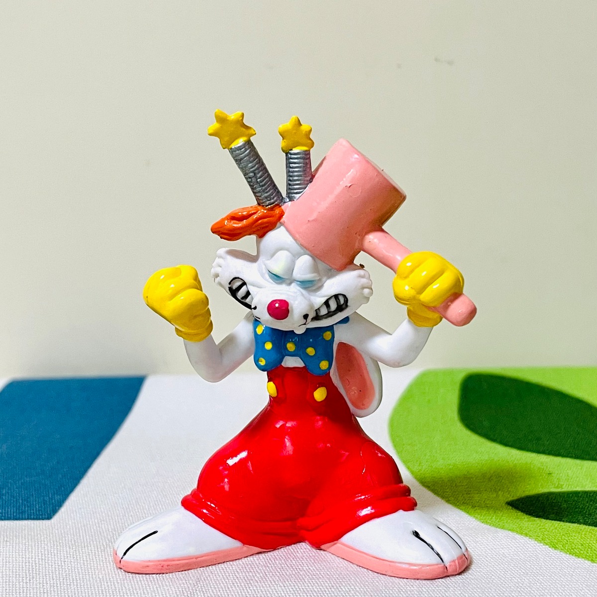 ROGER RABBIT PVC FIGURE 自分にハンマーロジャーラビット PVCフィギュア 1987年 ヴィンテージ | ライナス・ブランケット