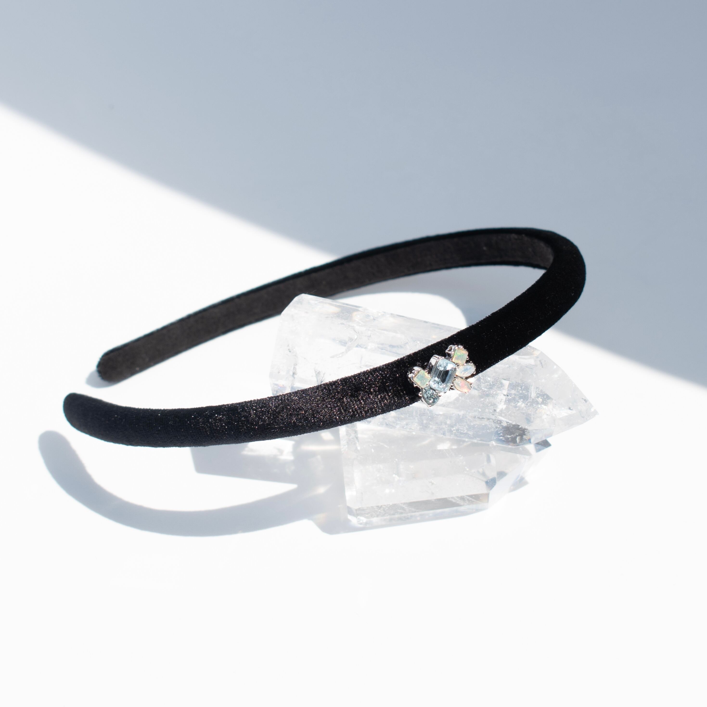 《Roma Jewelry》Blue Topaz×Opal Headband