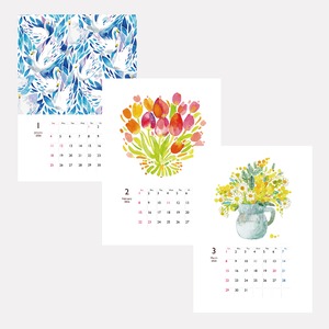 2026年カレンダー[花と自然と暮らす12ヶ月](A4)