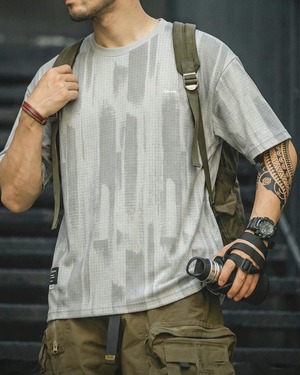 Quick Dry Mesh Sports T-Shirt  K0419