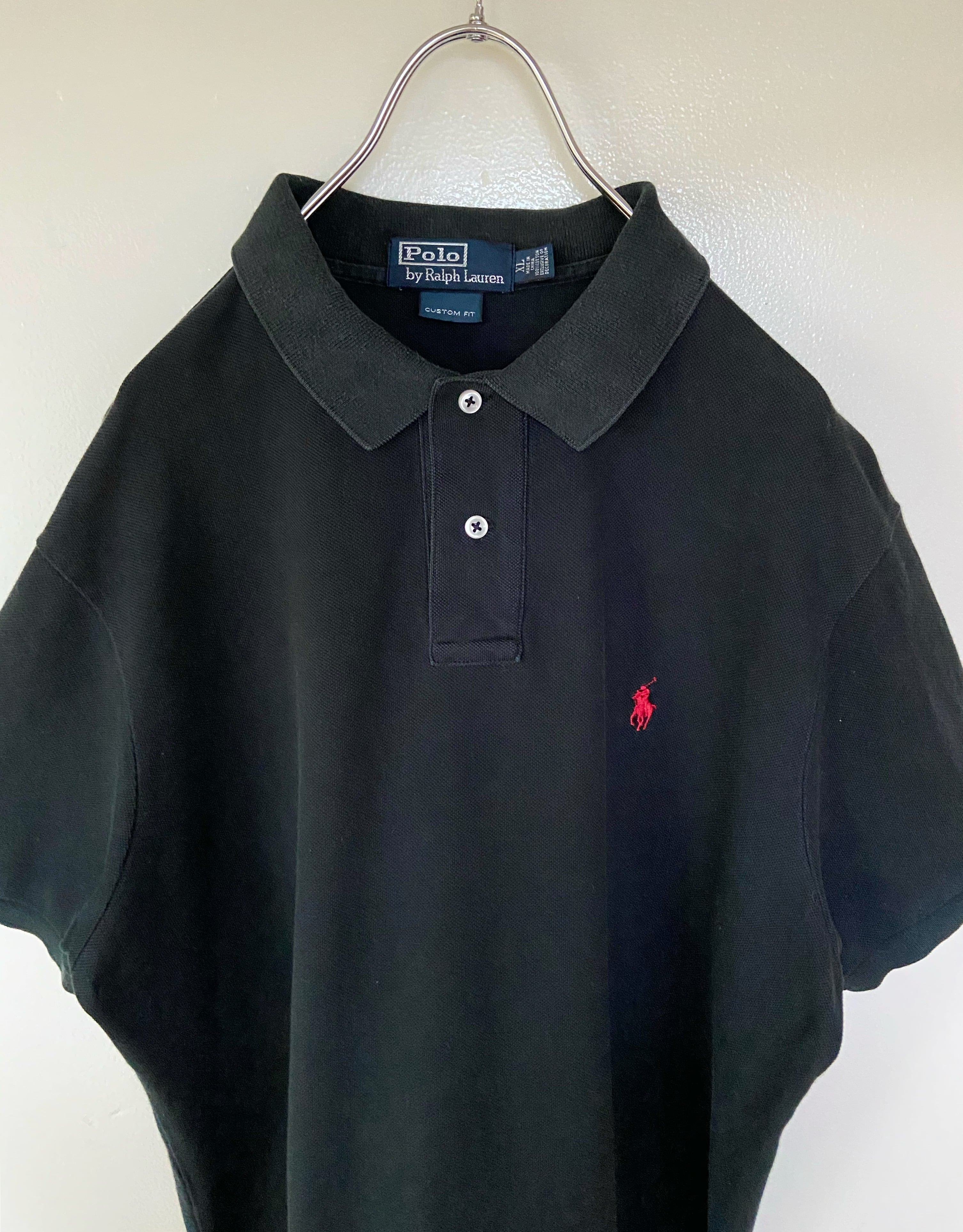 90s 古着 POLO RALPH LAUREN/ポロ ラルフローレン 半袖 ポロシャツ 刺繍ロゴ オーバーサイズ | 【古着  らくふる】ビンテージ&リメイク専門のオンライン古着SHOP powered by BASE