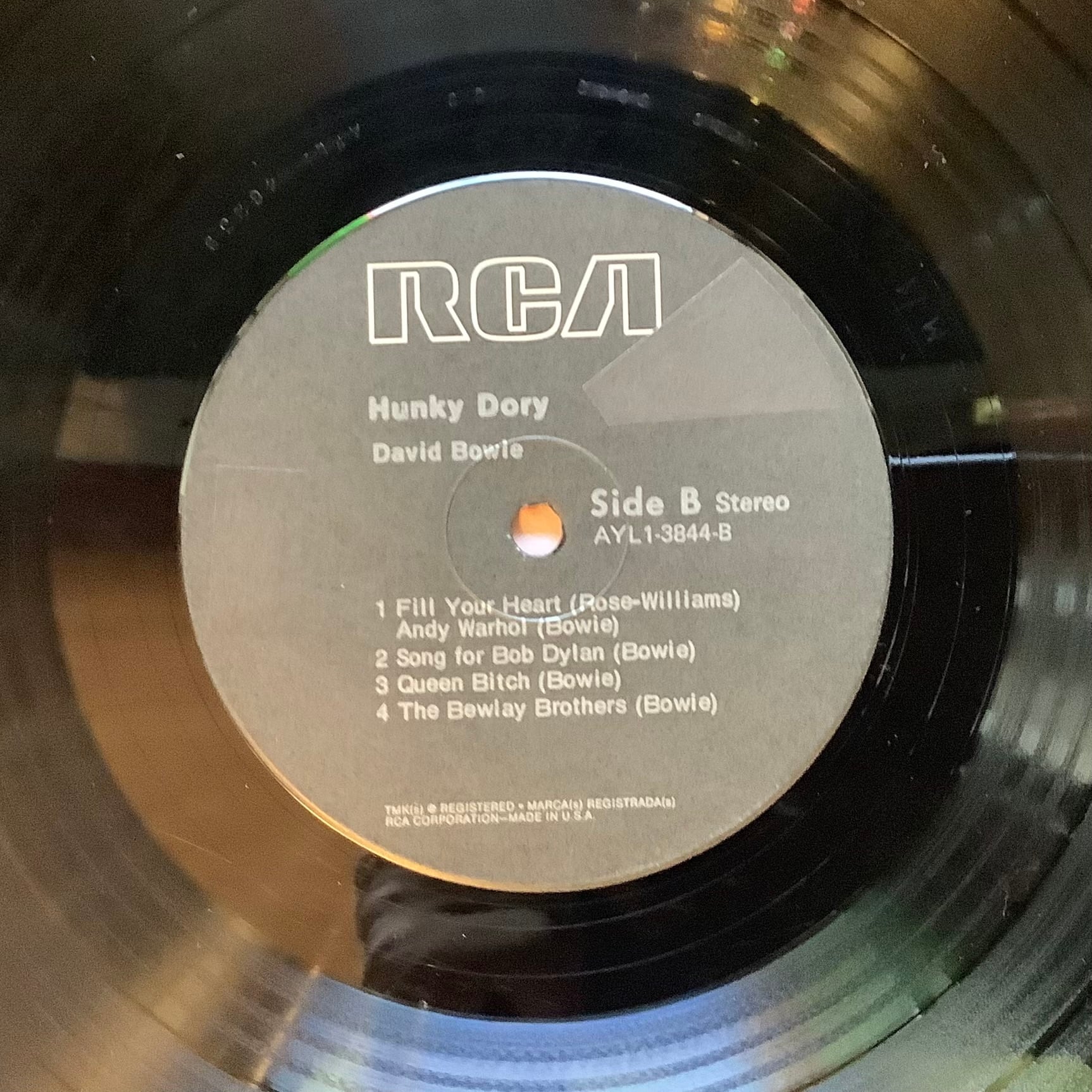 DAVID BOWIE / HUNKY DORY | Plastic Soul Records