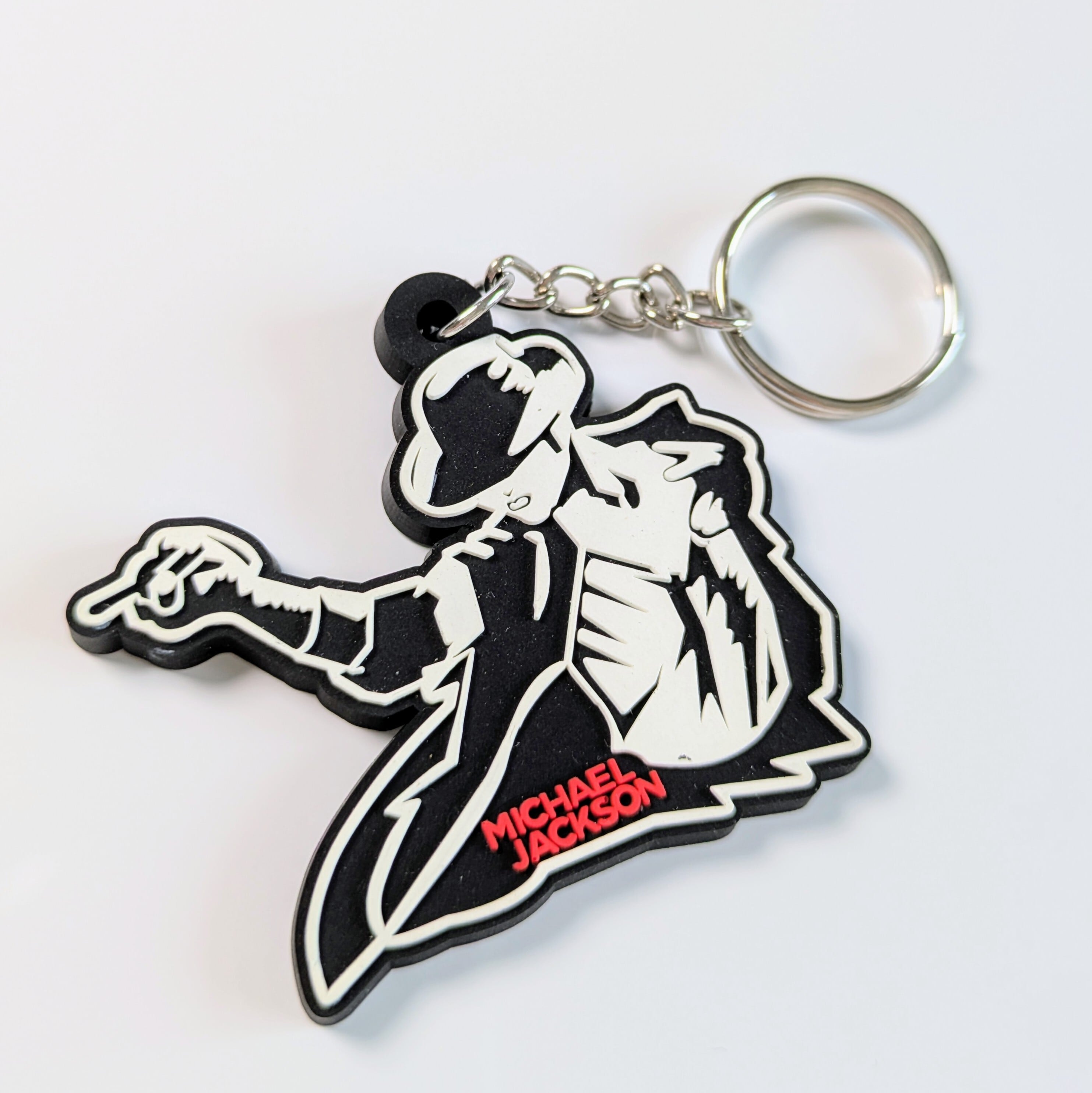 ♧ 送料無料！ ☆ラバーキーホルダー☆ 〘5203〙【 Michael Jackson