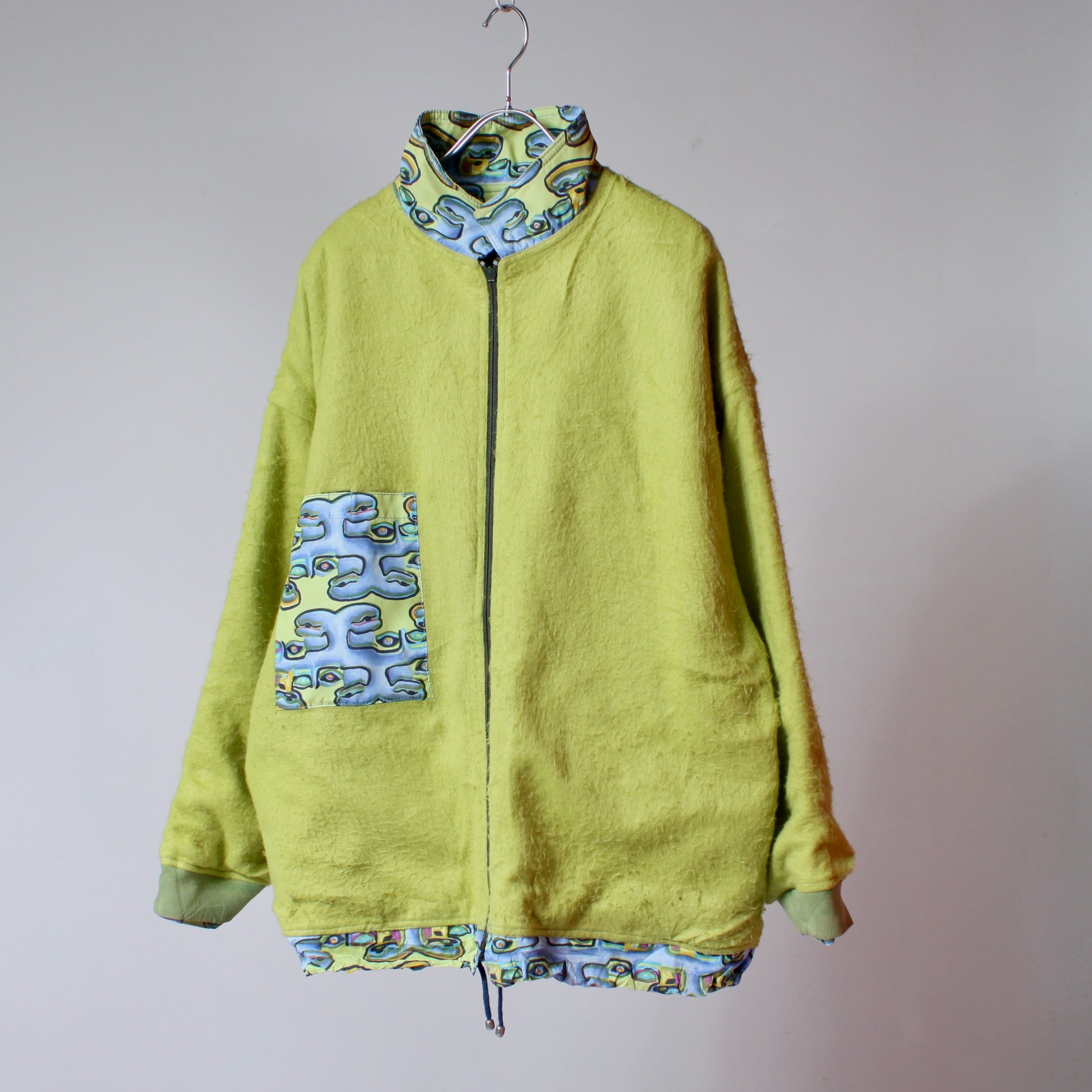 0911. 1990's OXBOW Printed wind coat Made in France 90s 90年代