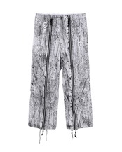 JOHN LAWRENCE SULLIVAN / TREE CAMO ZIPPED CARGO PANTS