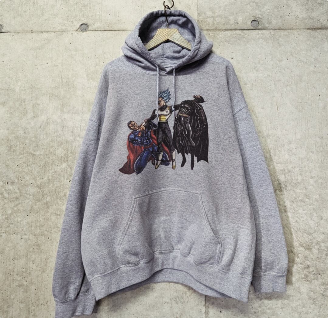 3character print sweat foody 小岩店