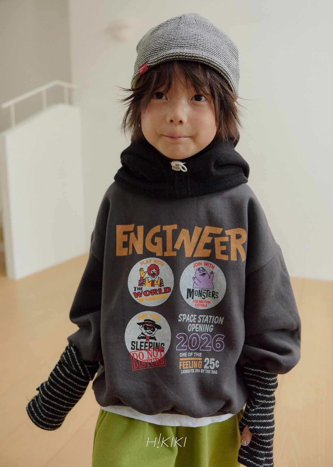 HIKIKI［取寄］winter reversible beanie 26winter