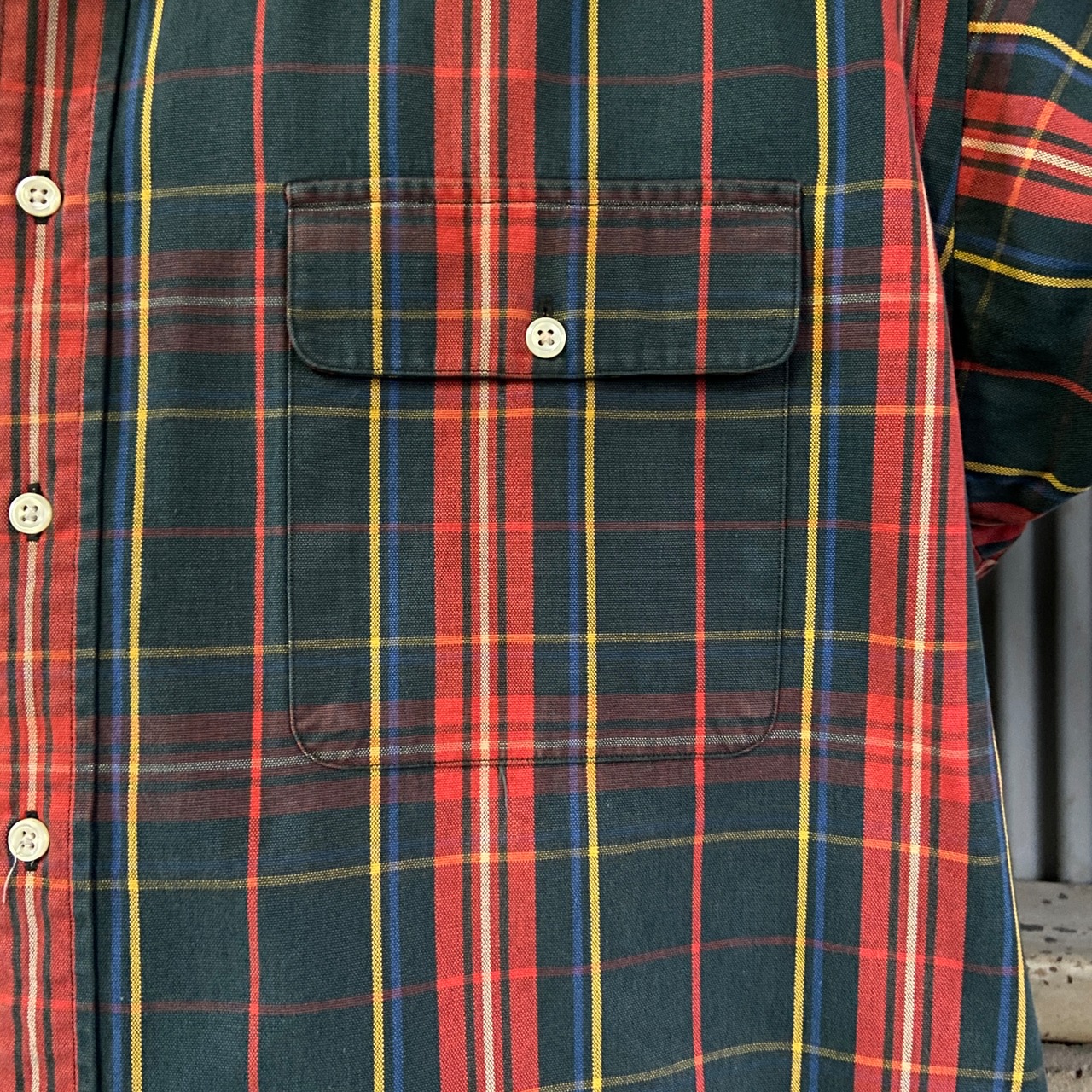Ralph Lauren オールドラルフローレン チェック柄 ボタンダウンシャツ 