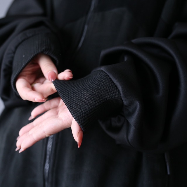 "SEANJOHN" switching gimmick pattern XXXL over silhouette track jacket