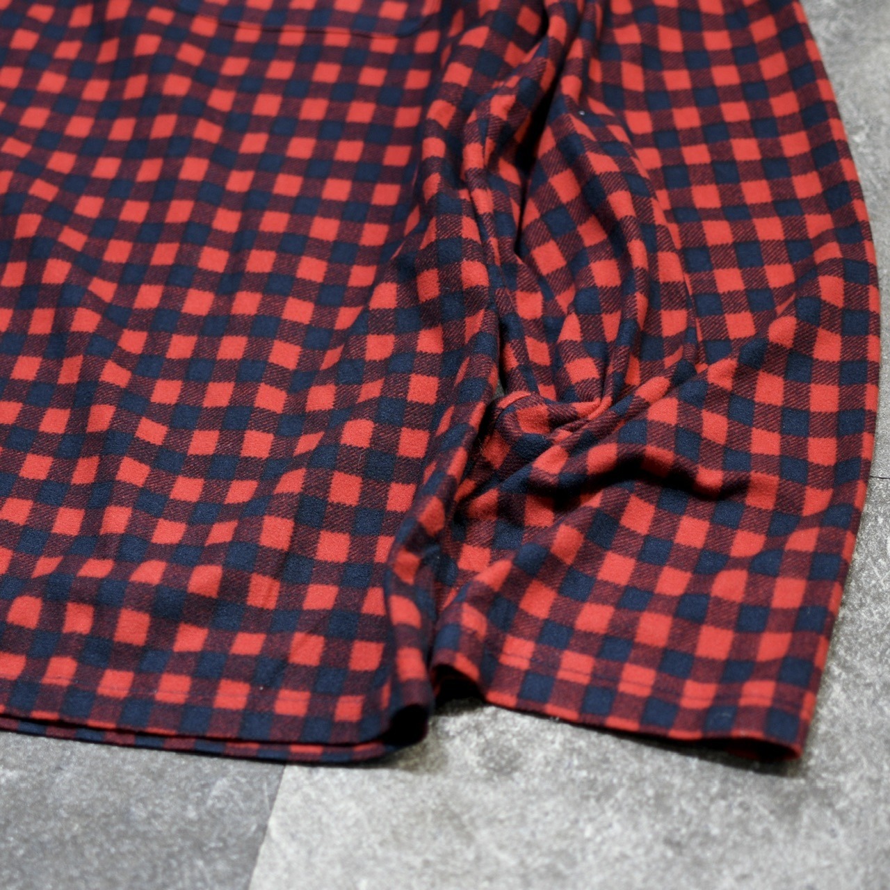 NAUTICA fake suede pajama shirt