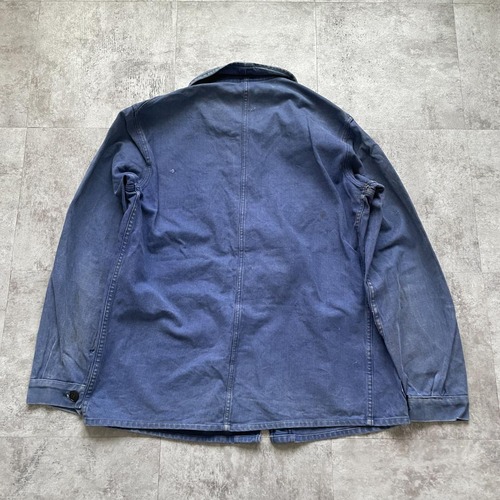 50s VETEMENTS VAUZOU ブルー フレンチワークジャケット 詳細写真12