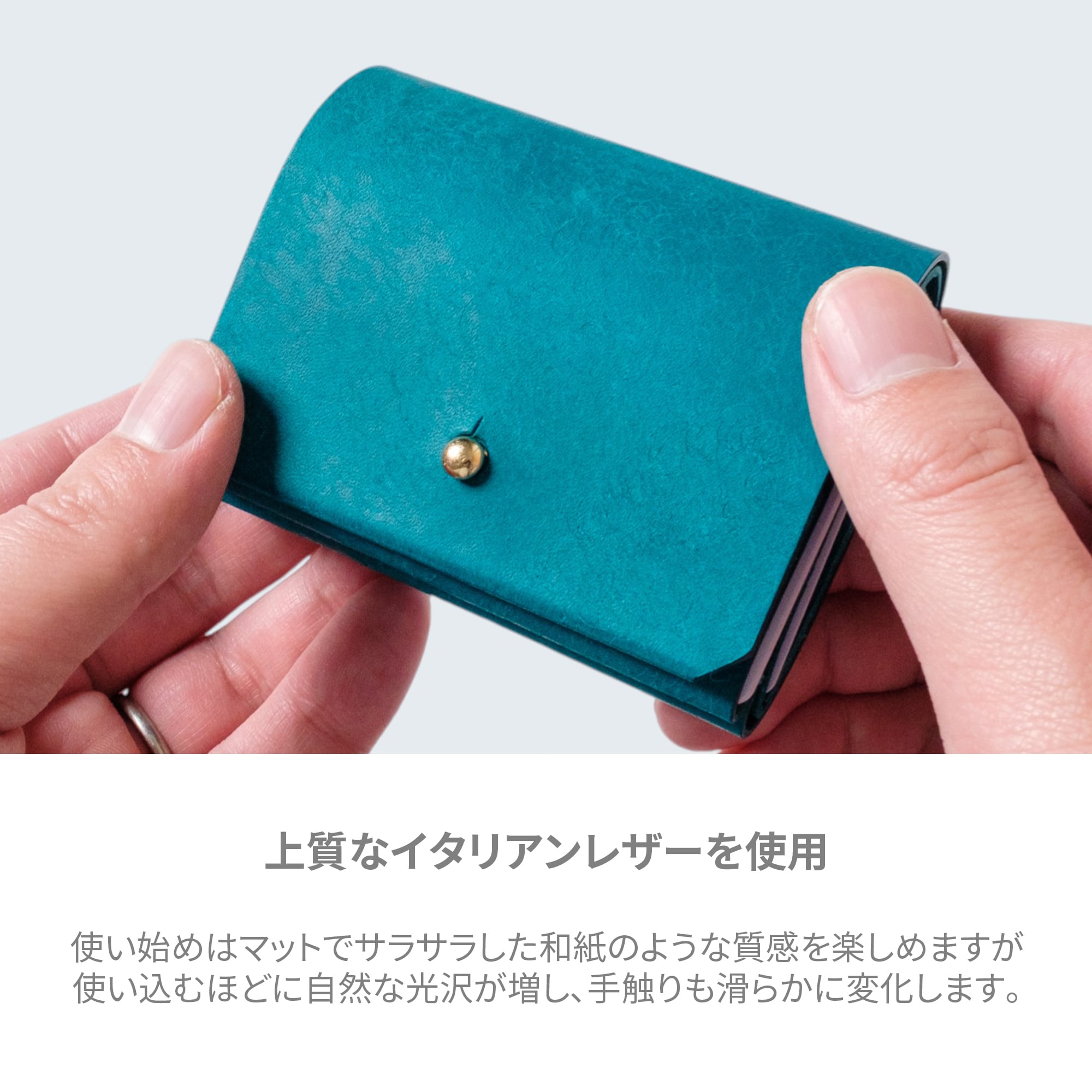 Sabrina mini｜お札の折れない三つ折り財布 | andloom（アンドルーム