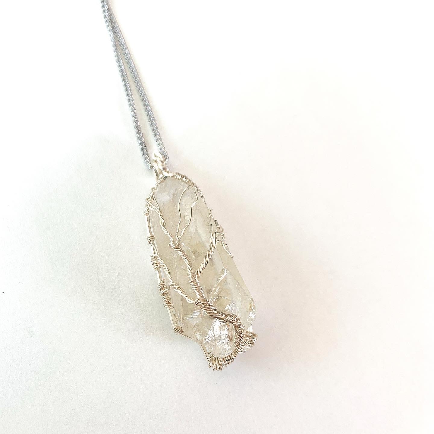 ワイヤーアートネックレス（生命の樹/tree of life） | crescent